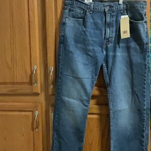 New with tags men’s Levi’s 505 regular stretch jeans straight leg 36 x 32